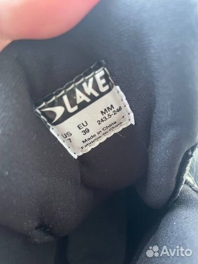 Зимние велосипедные ботинки Lake MXZ304 EU39