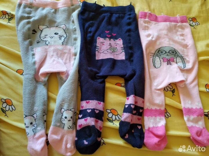 Носки, колготки, слюнявчики