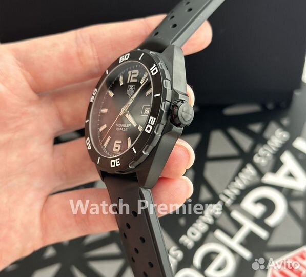 Часы Tag Heuer formula 1 black полный комплект