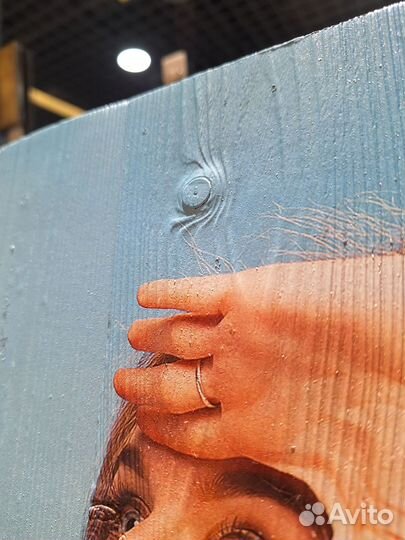 Фото на досках, картина на досках. хороший подарок