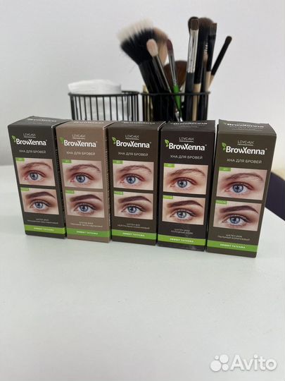 Хна для бровей brow henna