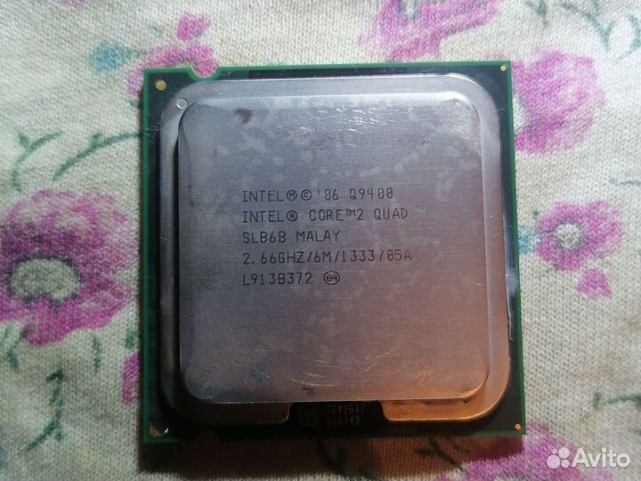 Процессор на 775 сокет Intel Core 2 Quad Q9400