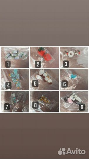 Минифигурки для крейзи маникюра