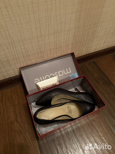 Туфли женские синие