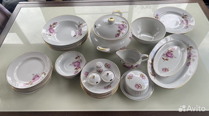 Фарфоровый сервиз СССР