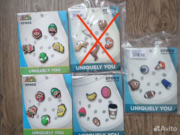 Джиббитсы оригинальные для Crocs