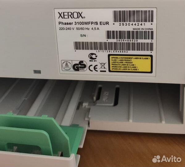 Мфу лазерный Xerox 3100MFP/S EUR