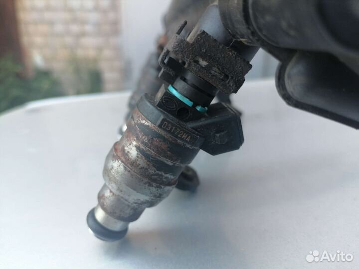 Рампа с форсунками на пежо 406