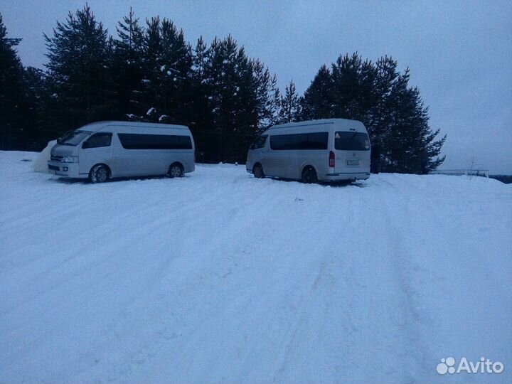 Пассажироперевозки микроавтобус Тойота (15 мест)
