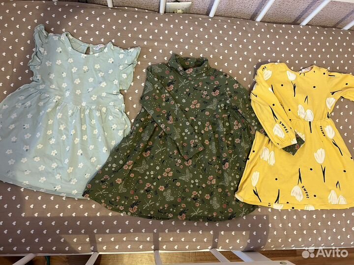 Вещи пакктом для девочки 92-98р