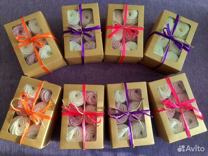 Зефир ручной работы, мармелад домашний, маршмеллоу