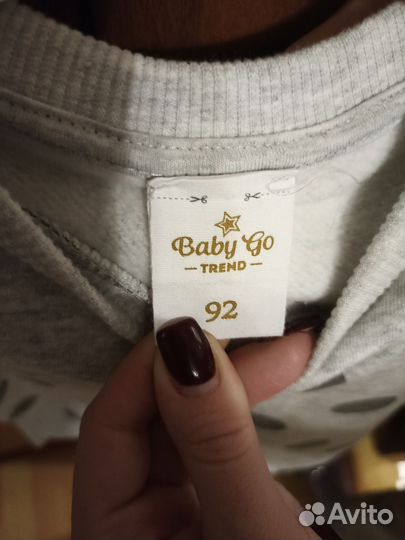 Свитшот для девочки 92