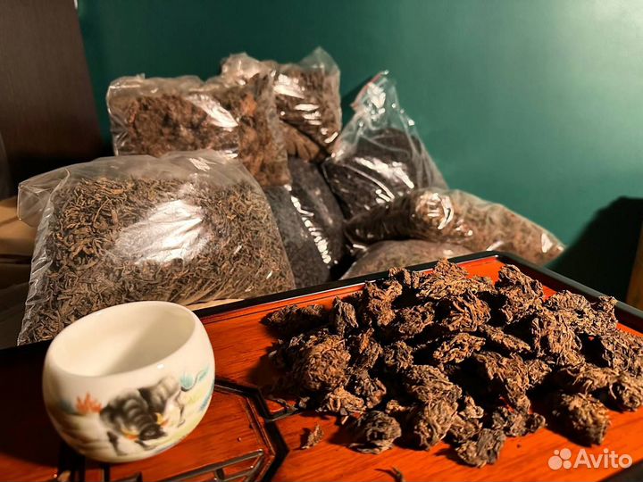 Китайский чай: Тегуаньинь Да Хун Пао, Пуэр