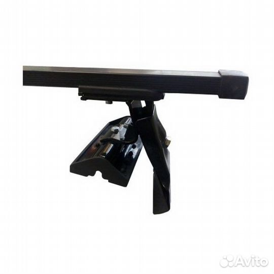 Багажник Евродеталь 20х30 черный на гладкую крышу