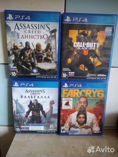 Игры для приставок ps4