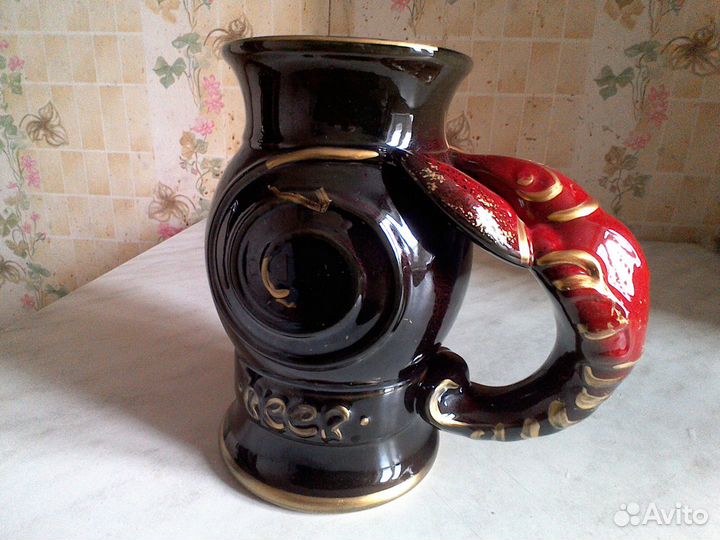 Оригинальная пивная кружка большая