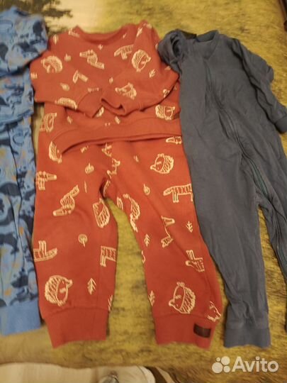 Пакет вещей для мальчика размер 80-86