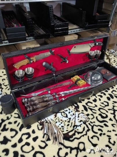 Шашлычный подарочный набор