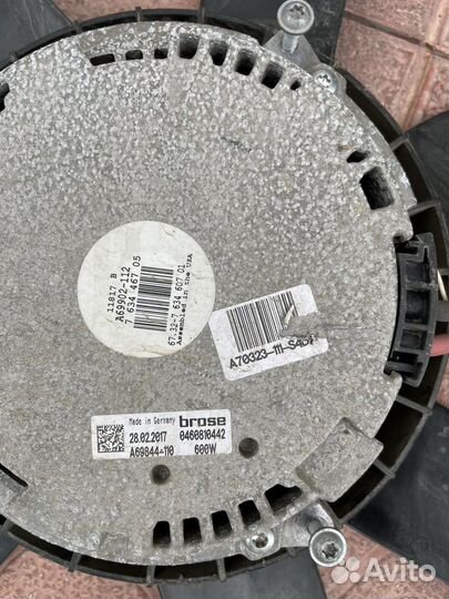 Вентилятор радиатора bmw x5f15