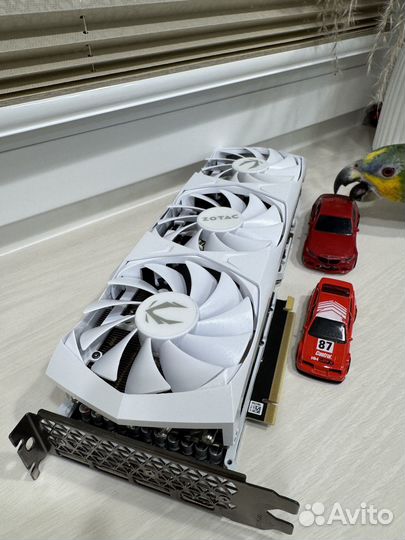 RTX 3080 Zotac Trinity OC LHR White как новая