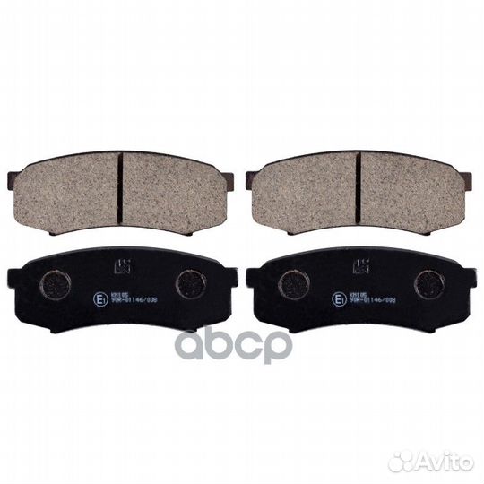 Колодки тормозные дисковые toyota landcruiser