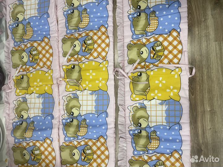 Бортики в детскую кроватку бу 120 60