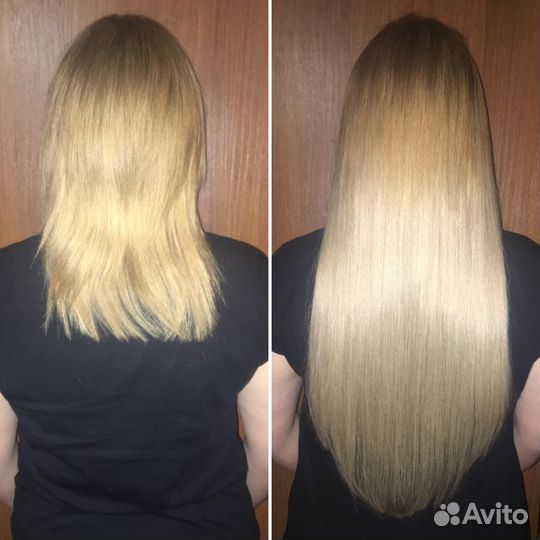 Наращивание волос, коррекция