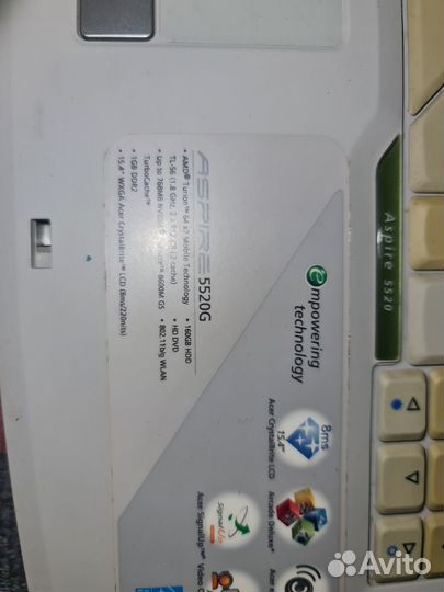 Acer aspire 5520