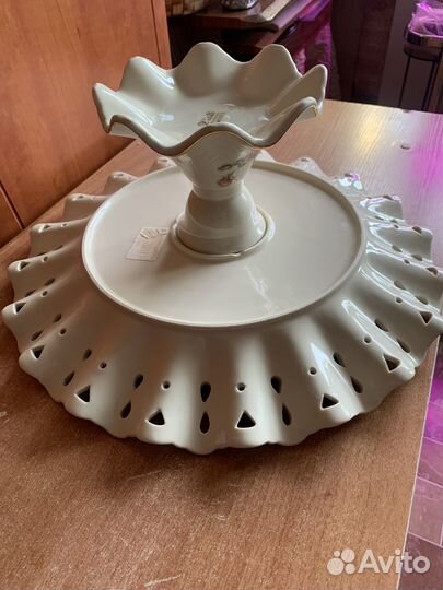 Ваза для фруктов фарфор