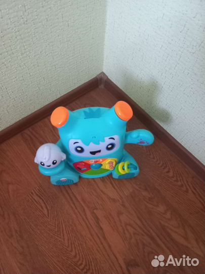 Интерактивная игрушка Fisher-price рокит и спарки