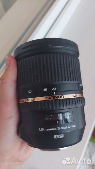 Объектив Tamron для canon 24-70 2.8