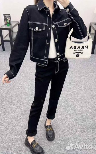 Джинсовая рубашка Chanel