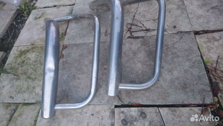 Трубы из нержавейки на Nissan Potrol y61