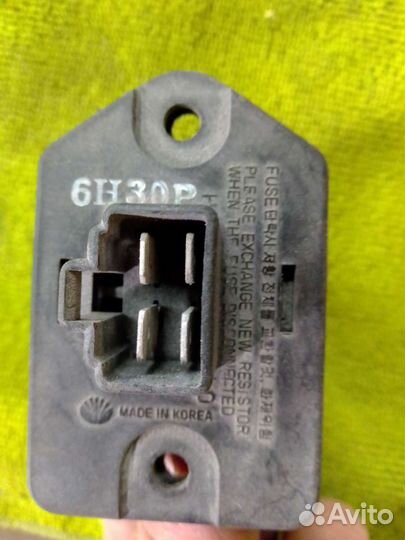 Резистор печки Шевроле Ланос