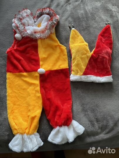 Новогодний костюм скомороха