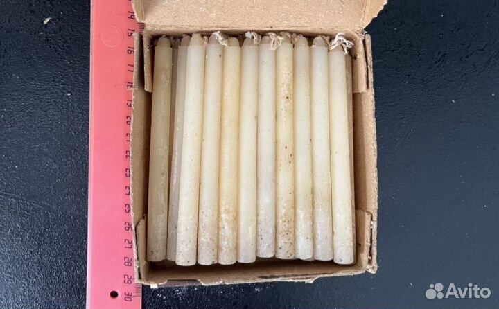 Елочные свечи СССР