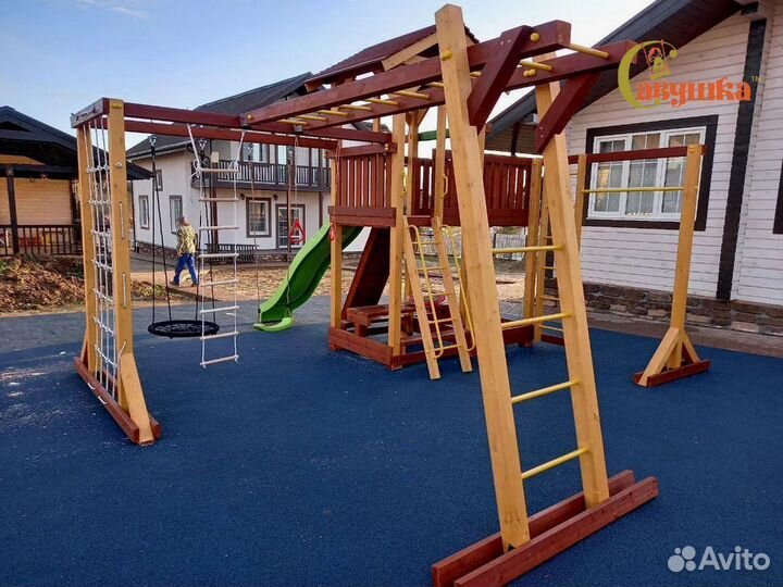 Детская площадка для всей семьи Савушка 16