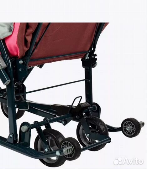 Детские санки коляска ника