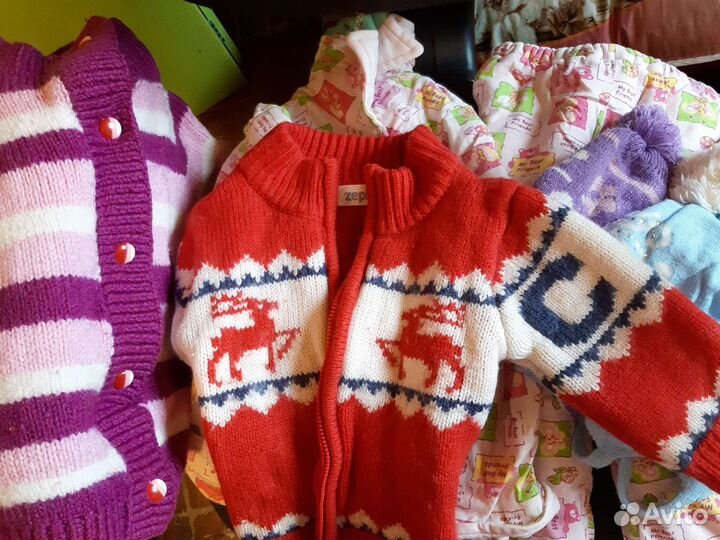 Вещи пакетом на девочку 1 год