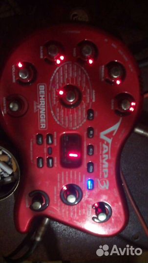 Гитарный процессор behringer V-AMP3
