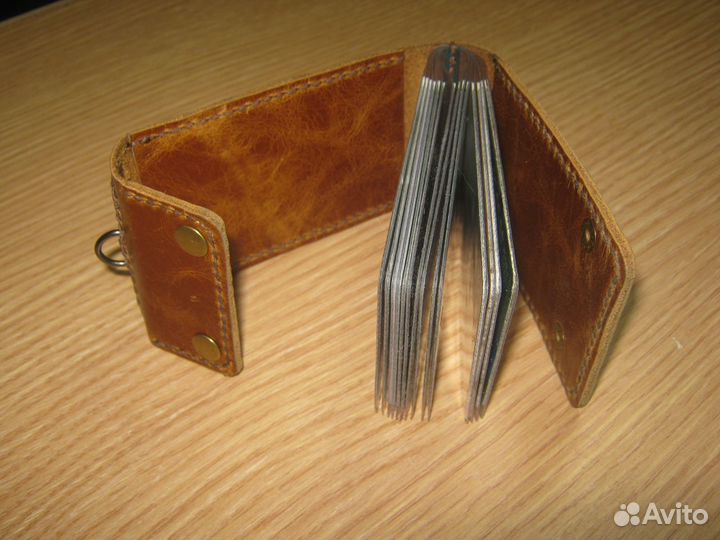 Картхолдер из натуральной кожи