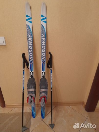 Лыжи детские с ботинками