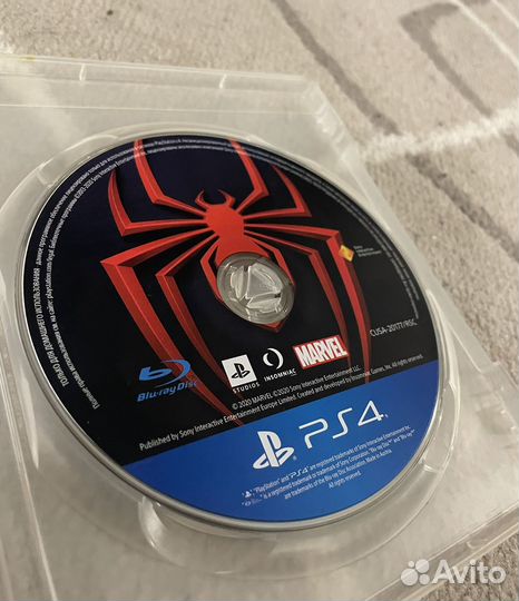 Игровой Диск Человек-Паук Майлз Моралес PS 4