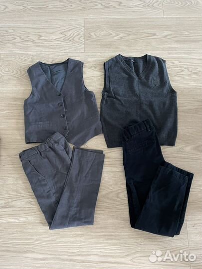 Школьная форма серая