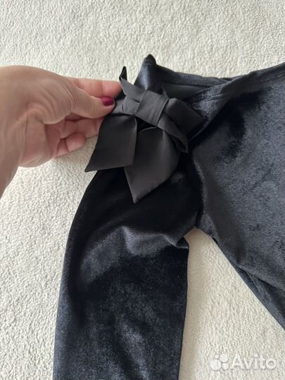 Zara бархатный костюм р134