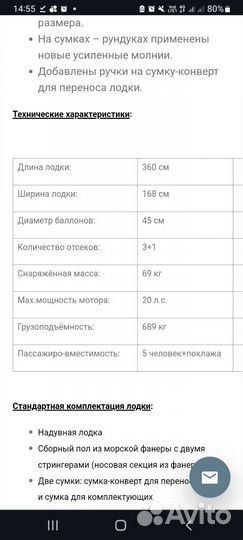 Лодка пвх бу