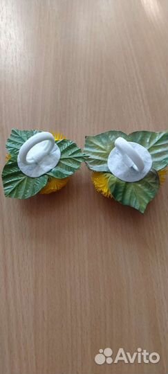 Заколки из фоамирана