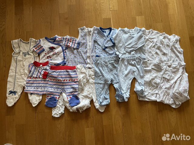 Одежда для новорожденных 18-20р. (50-56см) 1-2 мес