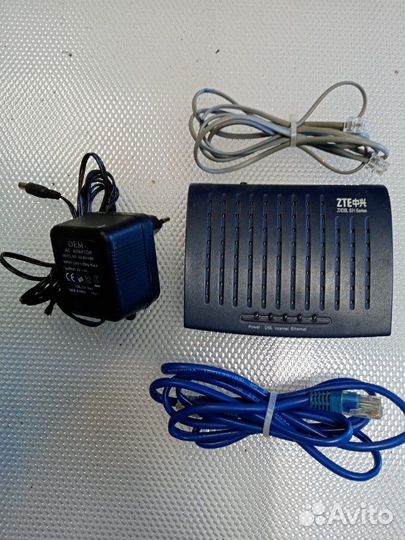 Модем adsl ZTE
