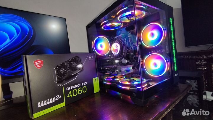 Игровой пк i5 12400f / RTX 4060